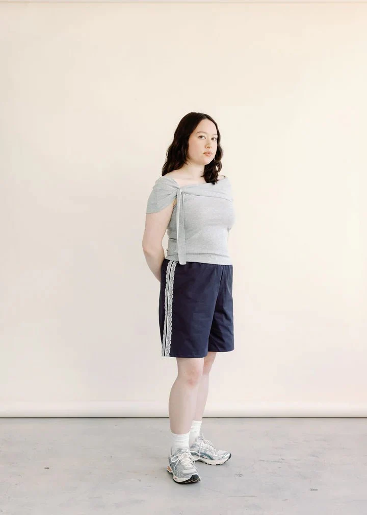 A Bronze Age Alfred Shorts (Navy Twill) - Image 7