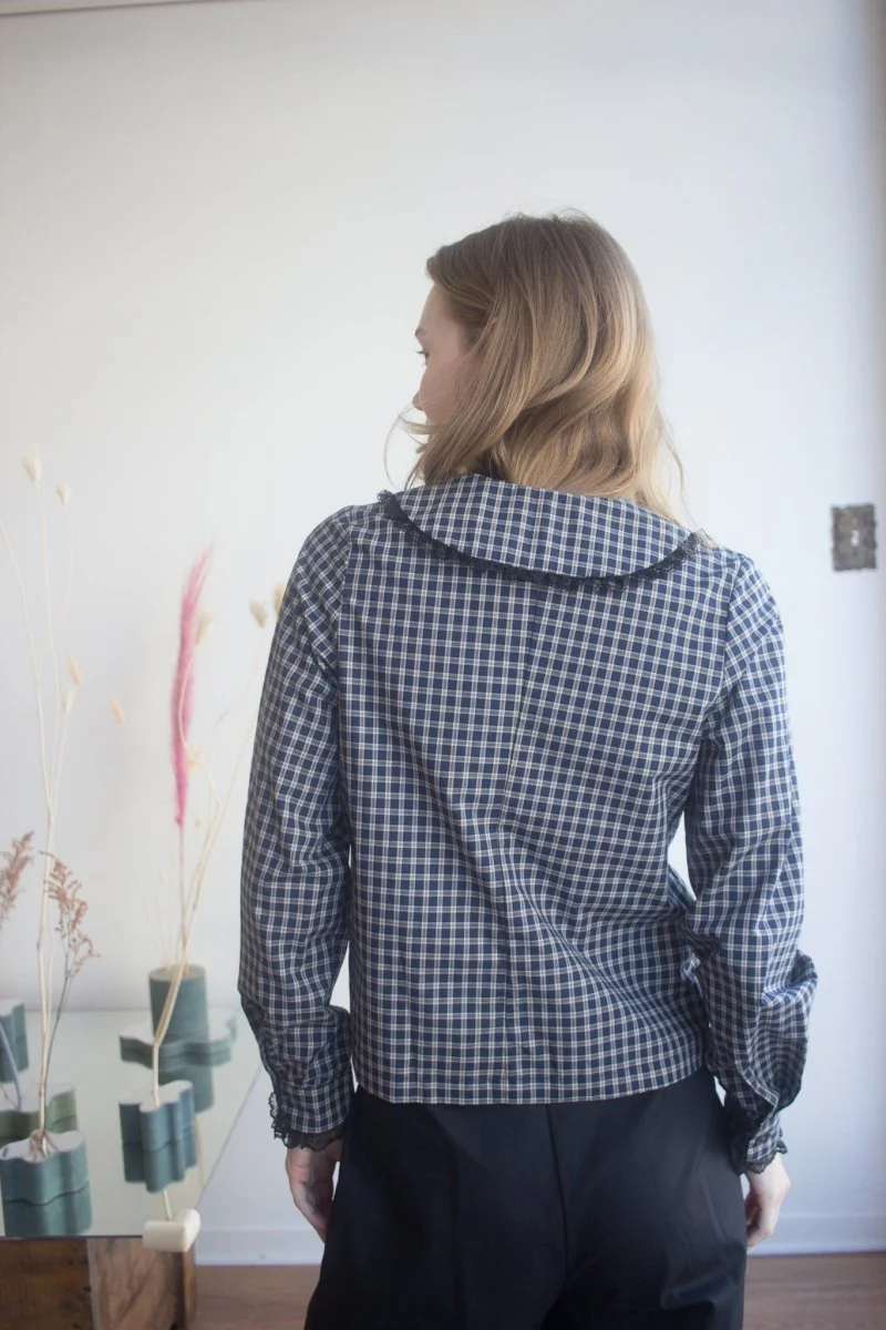 A Bronze Age Ira Top (Carter Plaid) - Image 3