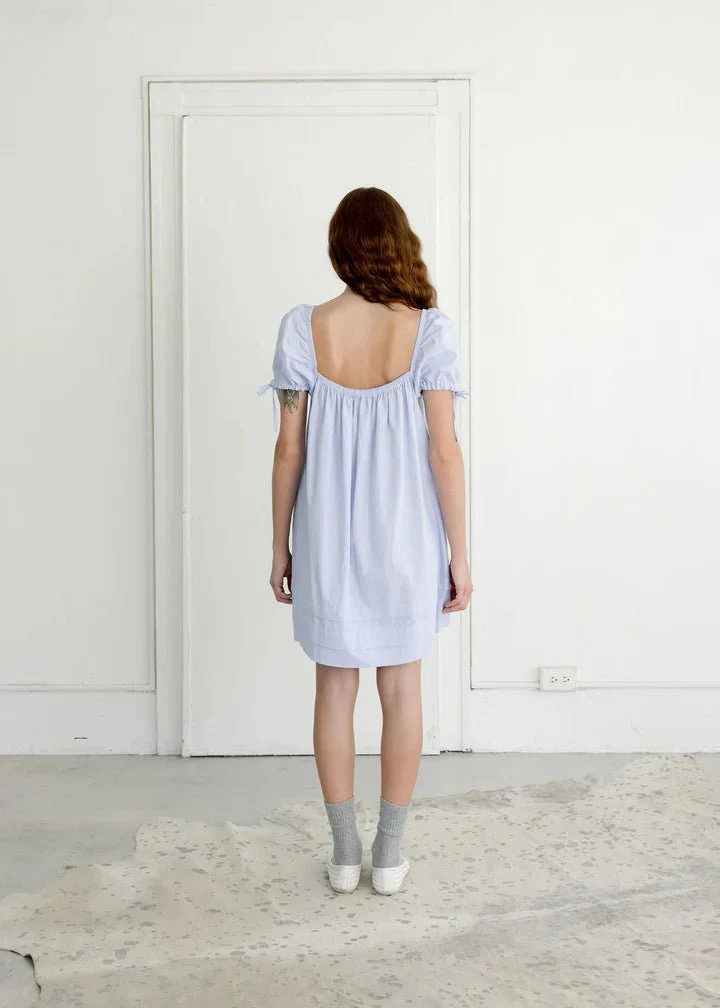 A Bronze Age Mazzy Dress (Micro Stripe) - Image 9