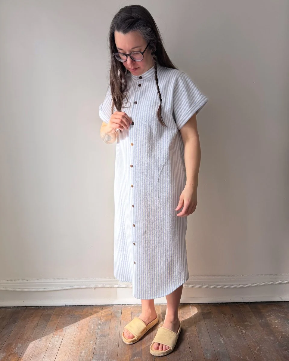 Atelier B Shirt Dress (Striped) - Image 2
