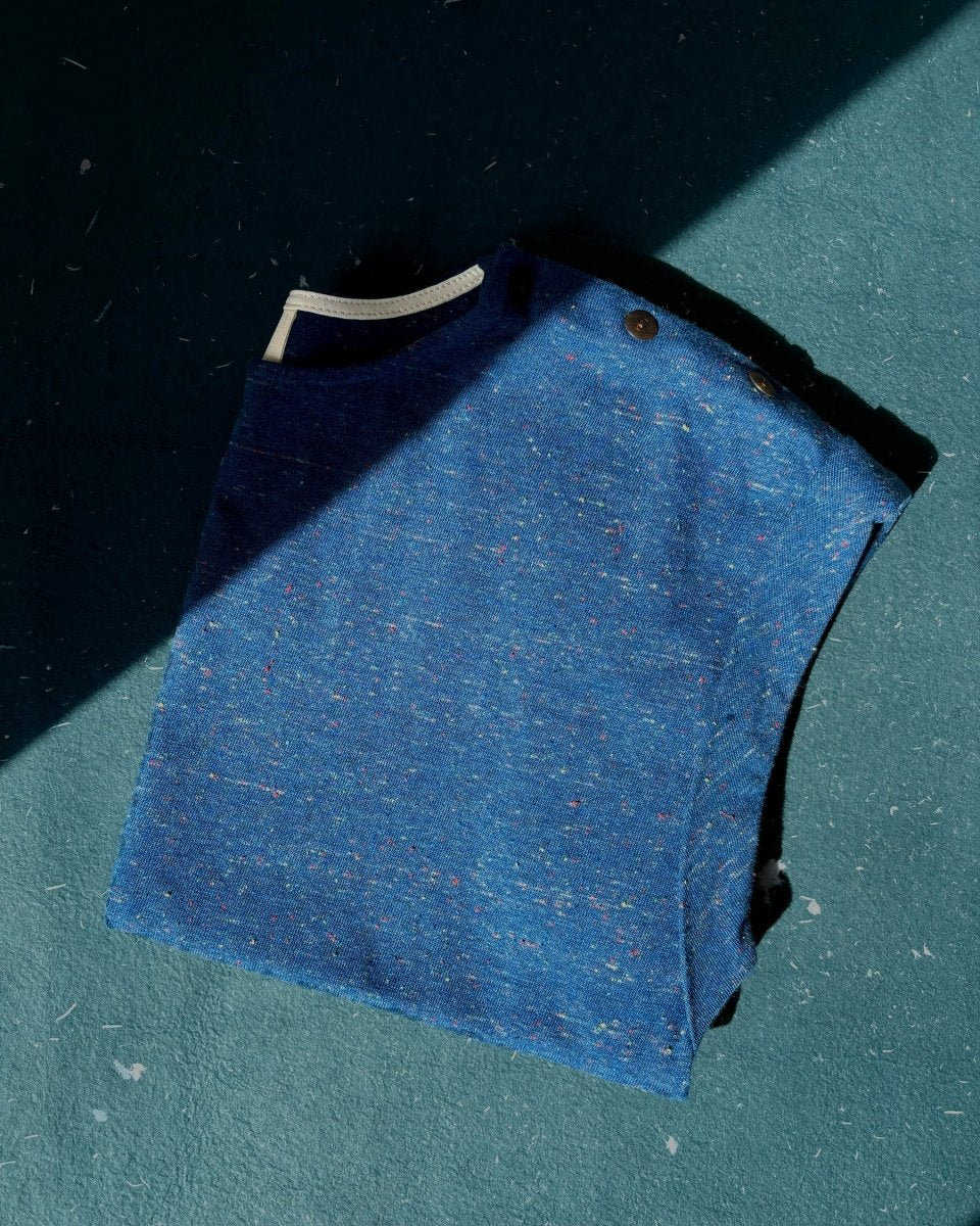 Atelier B Cap Sleeve Top (Navy Confetti) - Image 7