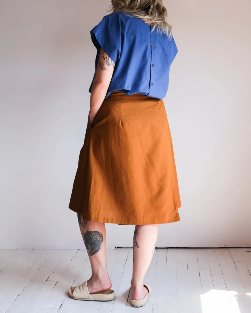 Atelier B Wrap Skirt (Various Colours) - Image 4