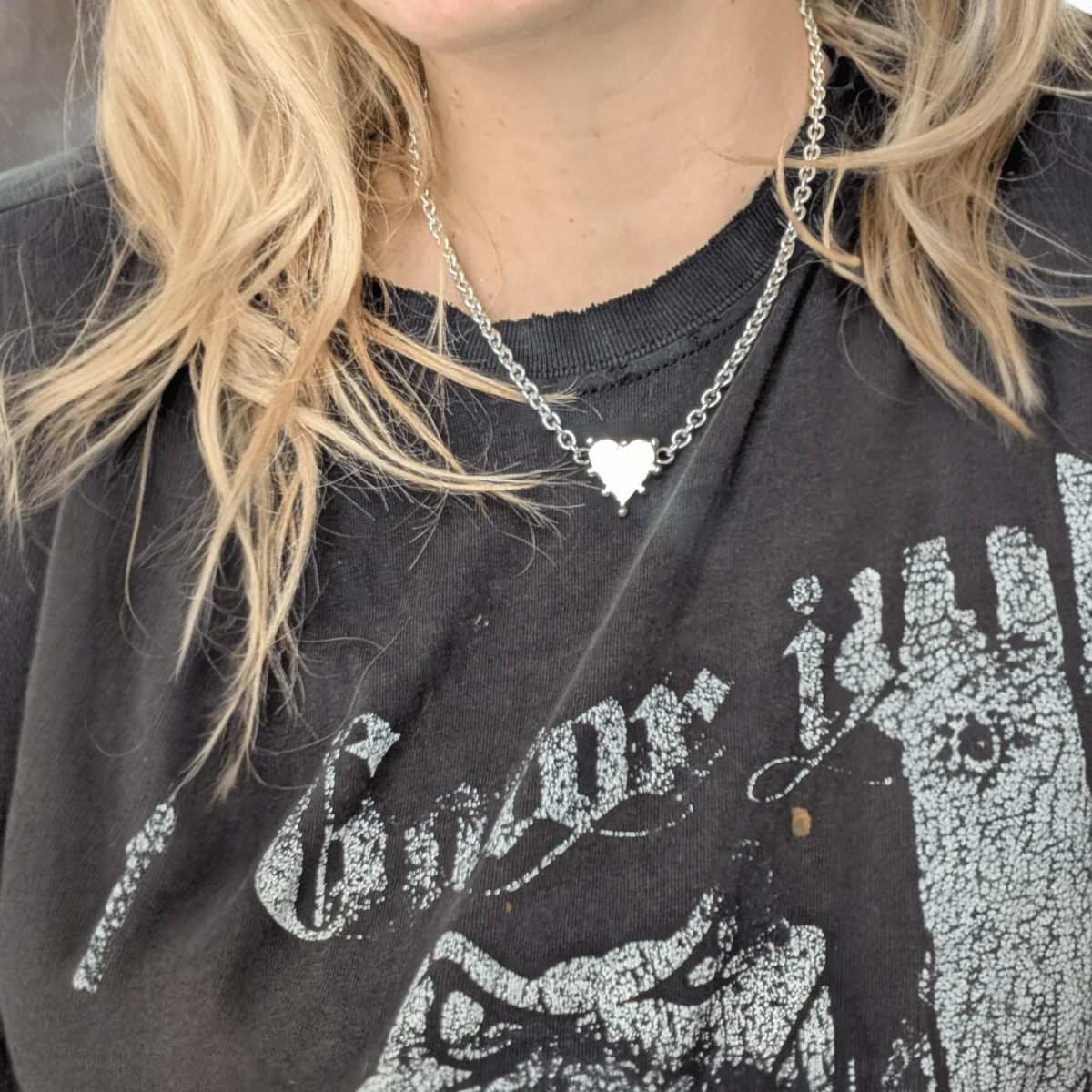 Atelier Melrai I kiss thee with a most constant heart Necklace