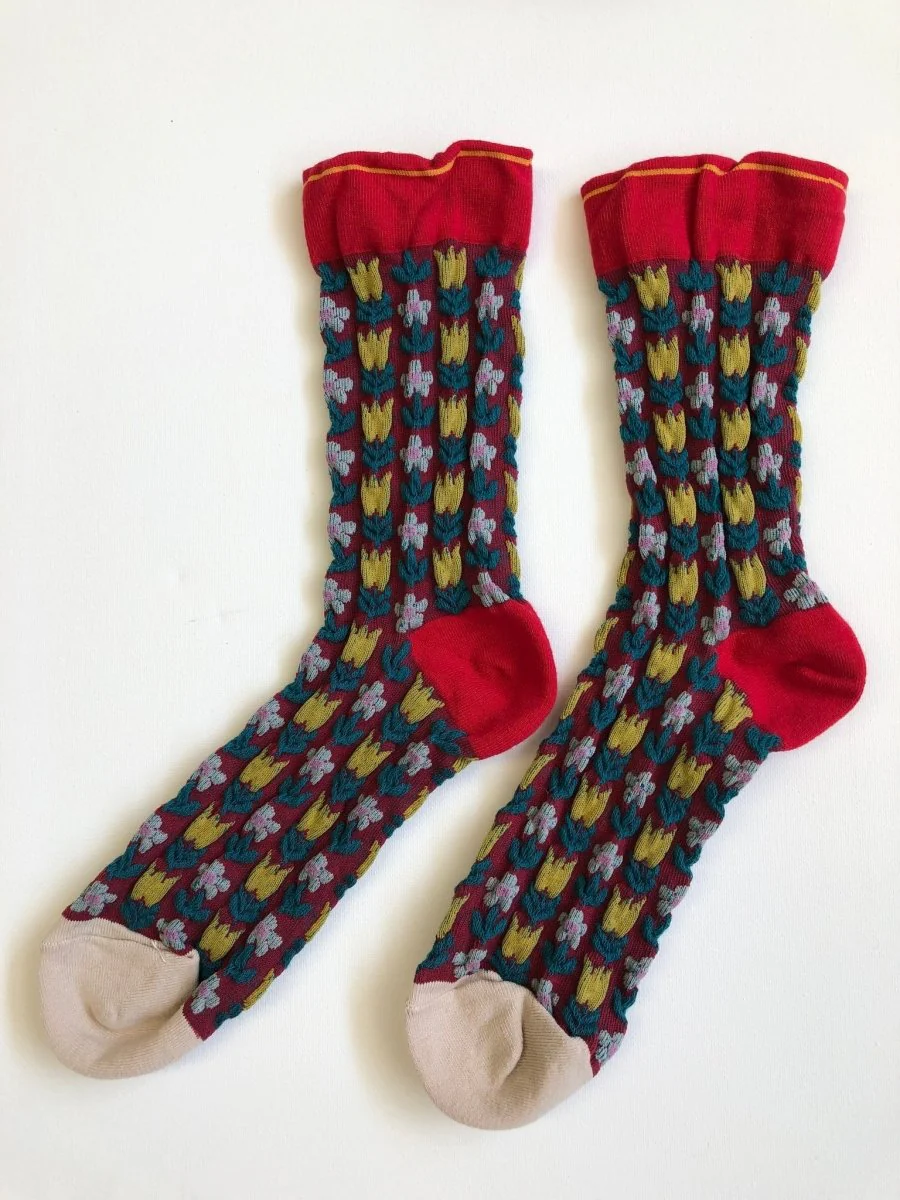 Billy Bamboo Tulip Garden Socks (Many Colours) - Image 12