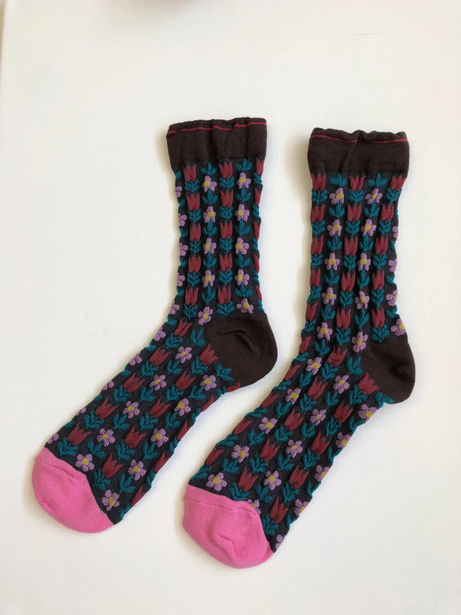 Billy Bamboo Tulip Garden Socks (Many Colours) - Image 3