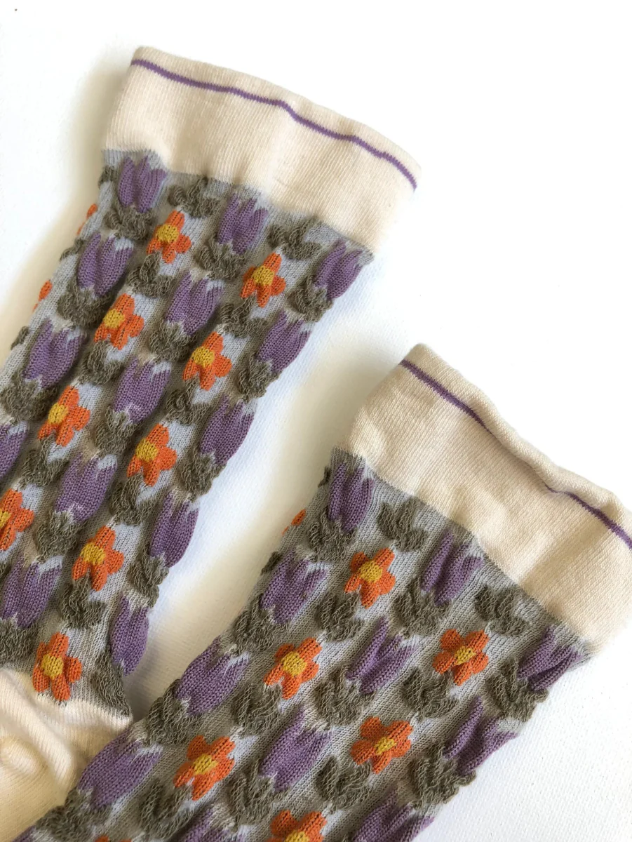 Billy Bamboo Tulip Garden Socks (Many Colours) - Image 8