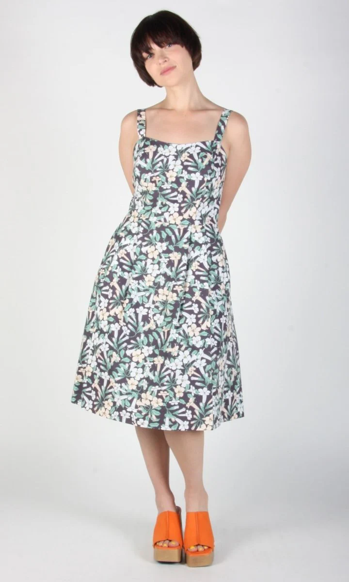Birds of North America Bee Martin Dress - Honeysuckle (Online Exclusive) - Image 4