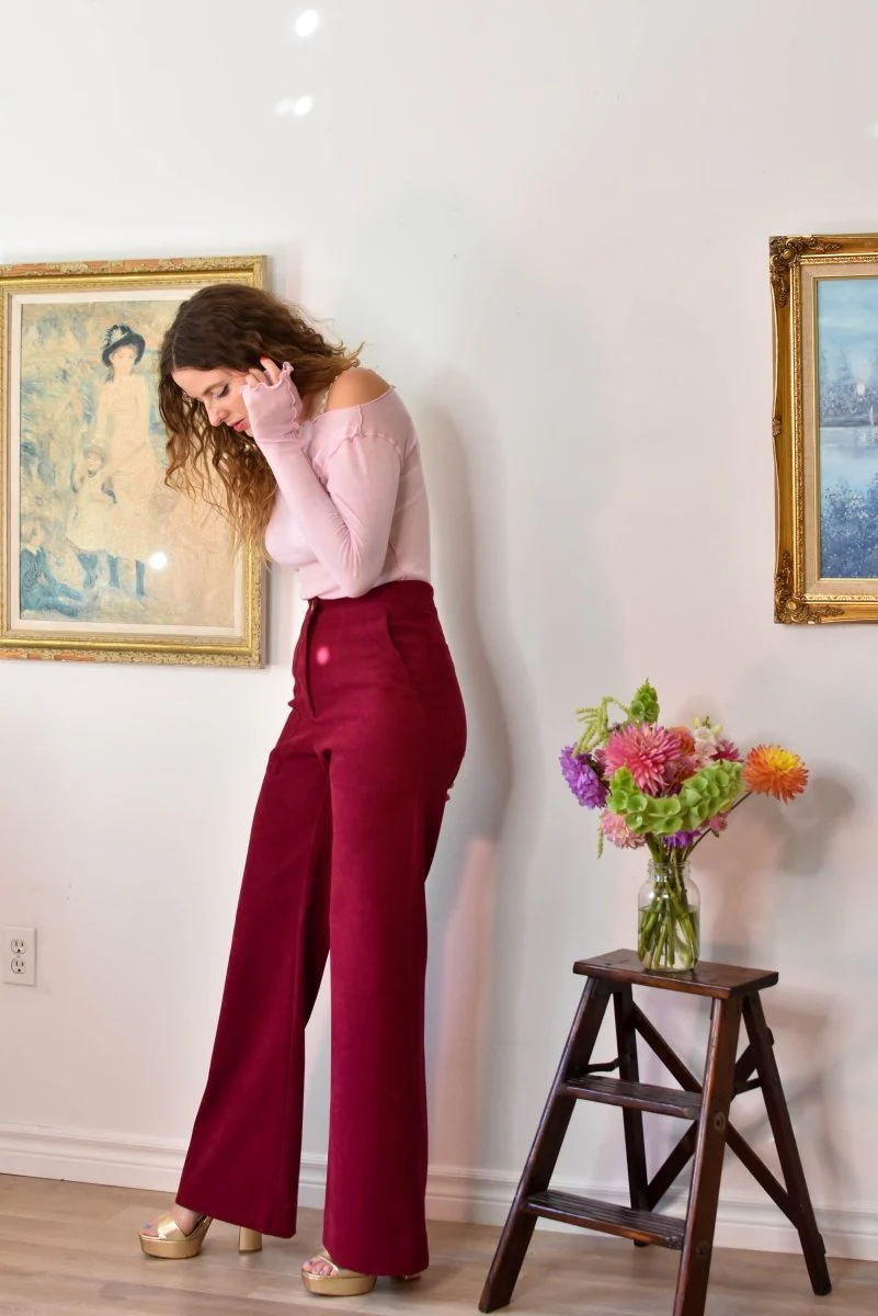 Birds of North America Bloodfool Pants (Mulberry) - Image 2