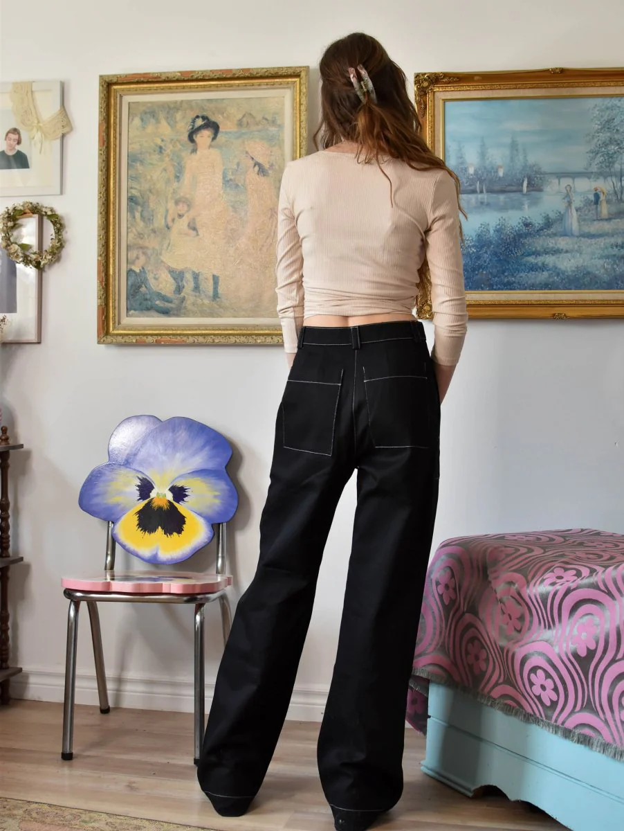 Birds of North America Bonxie Pants - Black (Online Exclusive) - Image 7