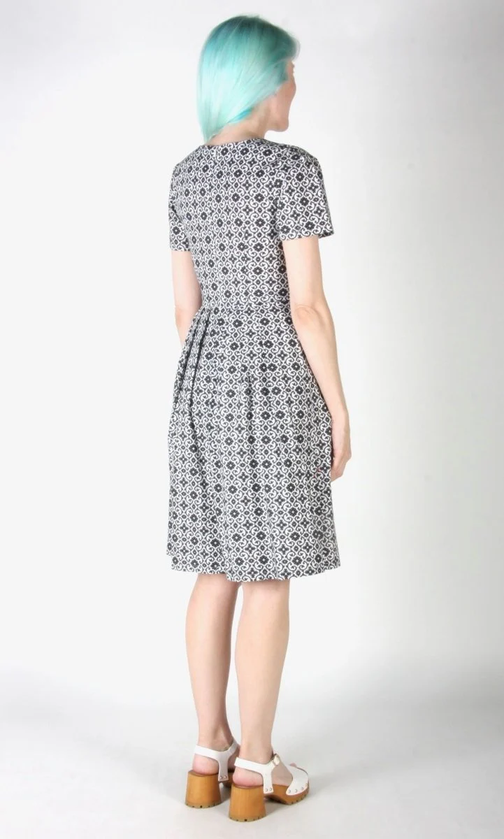 Birds of North America Buttonquail Dress - Quatrefoil (Online Exclusive) - Image 13