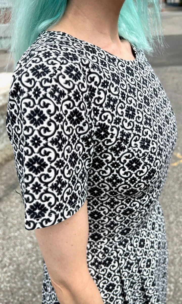 Birds of North America Buttonquail Dress - Quatrefoil (Online Exclusive) - Image 8
