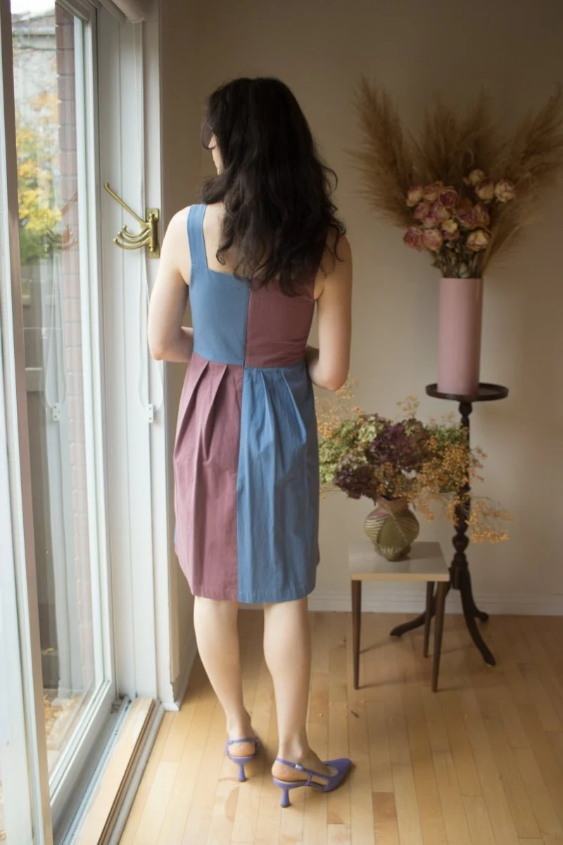 Birds of North America Bronzewing Dress - Shoreline (Online Exclusive) - Image 4