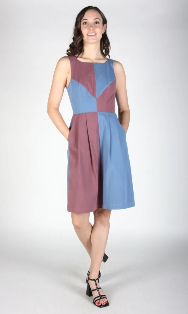 Birds of North America Bronzewing Dress - Shoreline (Online Exclusive) - Image 6
