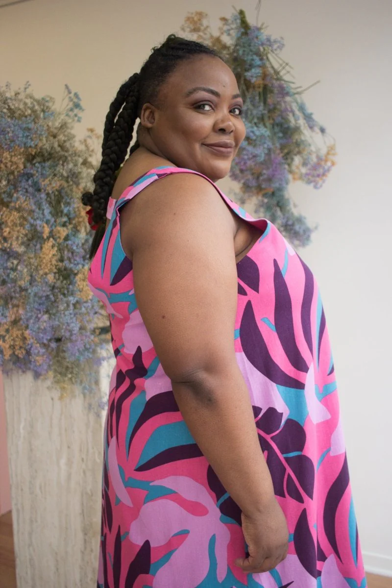 Birds of North America Brushfinch Dress (Delano) - Image 4