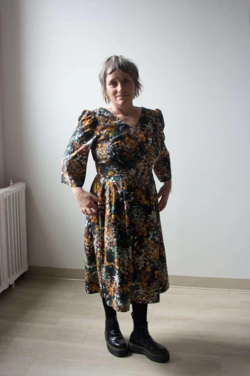Birds of North America Chestnut Bunting Dress - Everlasting (Online Exclusive) - Image 2