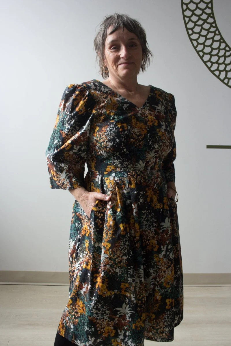 Birds of North America Chestnut Bunting Dress - Everlasting (Online Exclusive) - Image 3