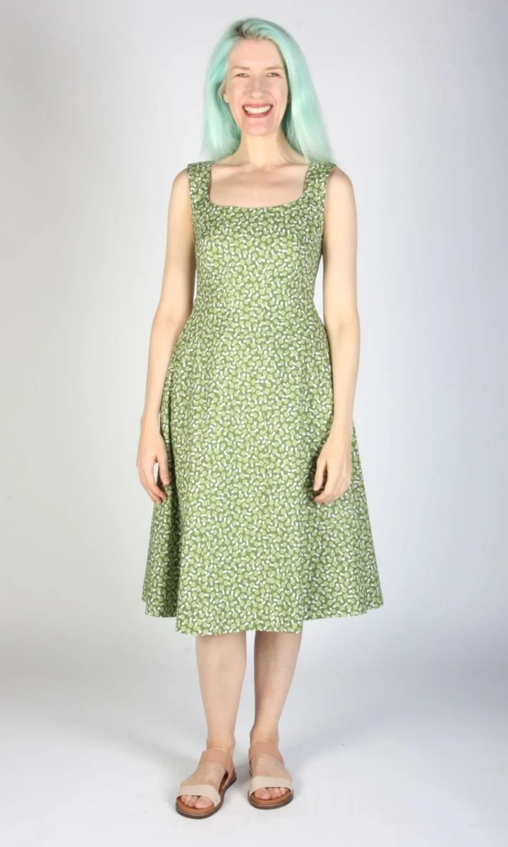 Birds of North America Columba Dress (Greenies) - Image 17