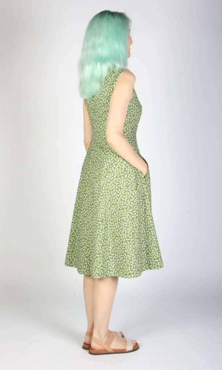 Birds of North America Columba Dress (Greenies) - Image 19