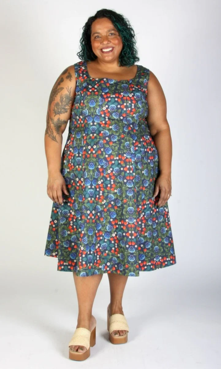 Birds of North America Columba Dress (Summer Sweetness) - Image 2
