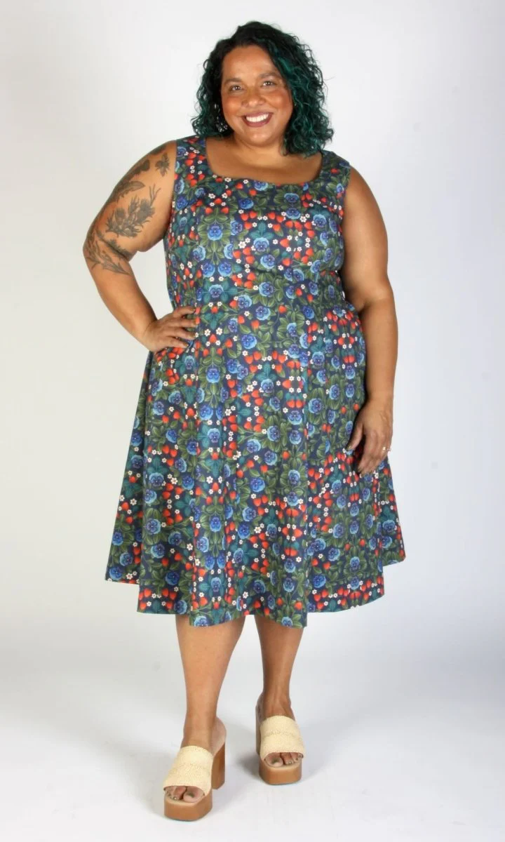 Birds of North America Columba Dress (Summer Sweetness) - Image 3