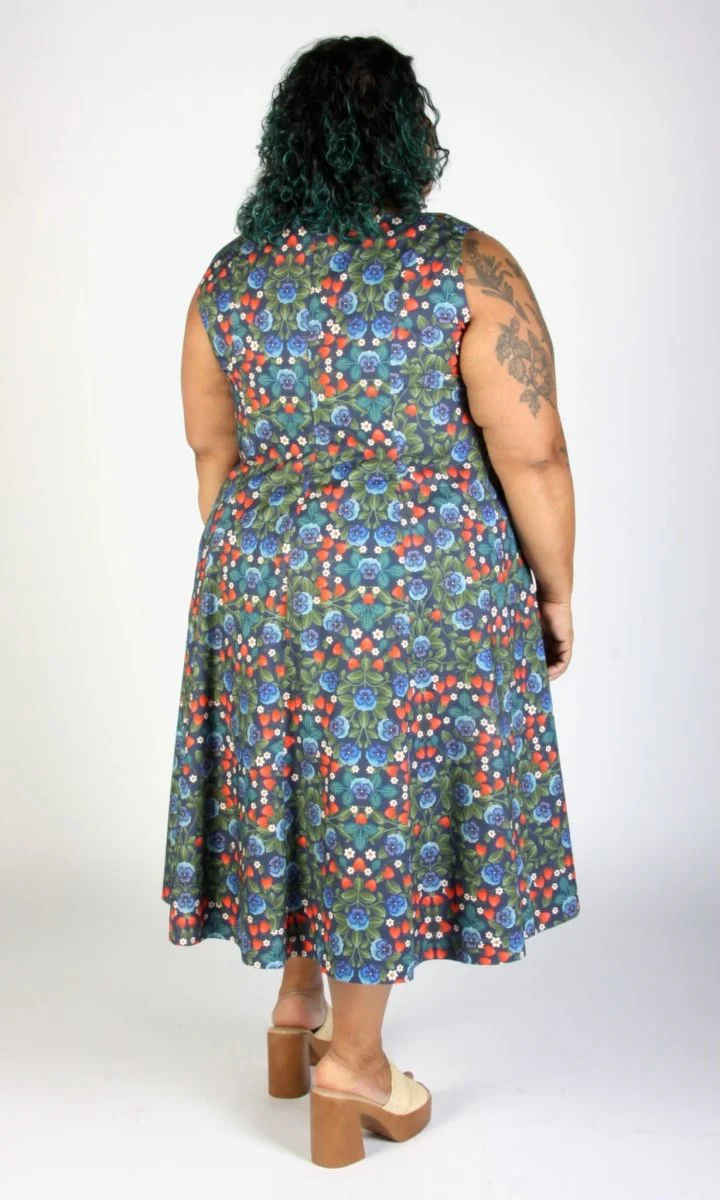 Birds of North America Columba Dress (Summer Sweetness) - Image 4