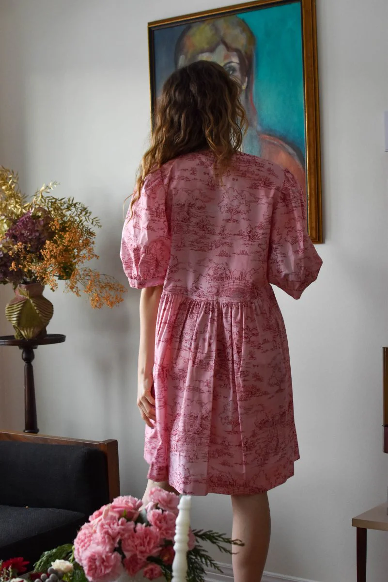 Birds of North America Corvid Dress (Morning Pastoral) - Image 4