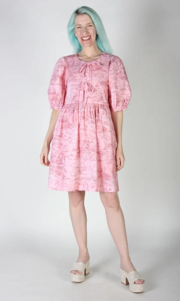 Birds of North America Corvid Dress (Morning Pastoral) - Image 5