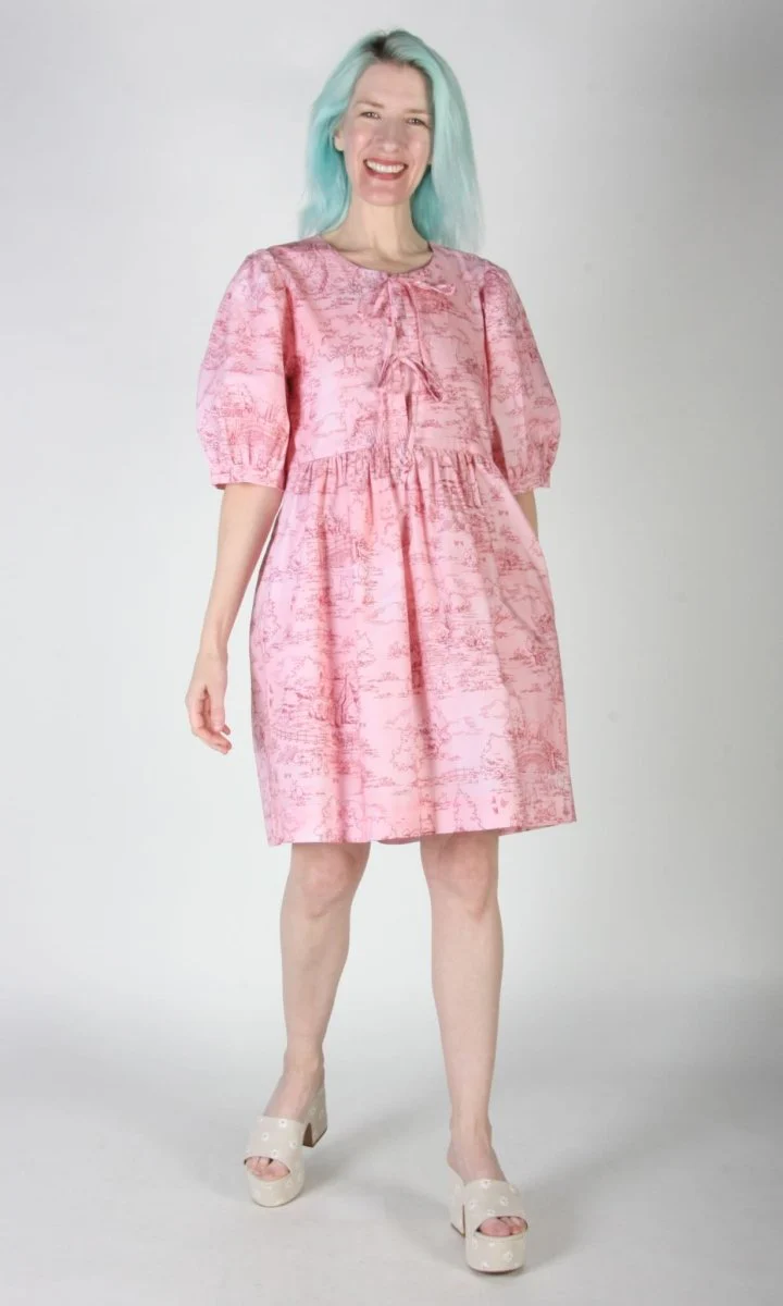 Birds of North America Corvid Dress (Morning Pastoral) - Image 6