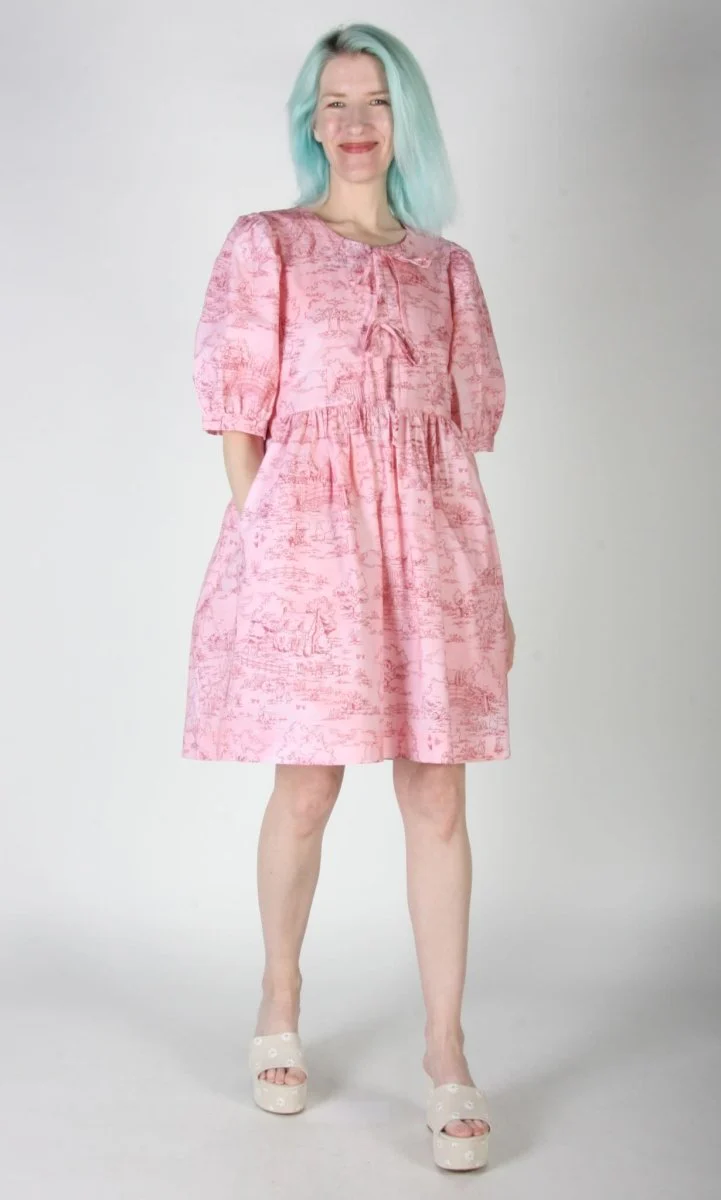 Birds of North America Corvid Dress (Morning Pastoral) - Image 7