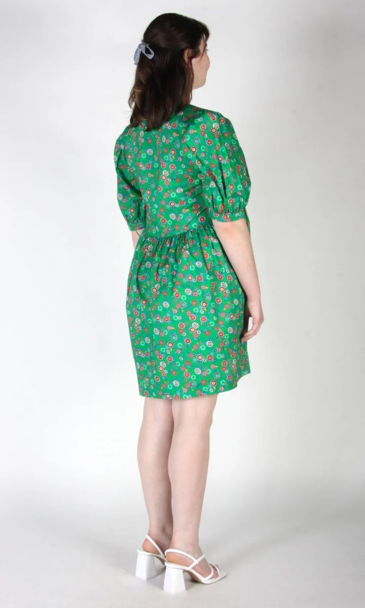 Birds of North America Corvid Dress (Straw Flower) - Image 7