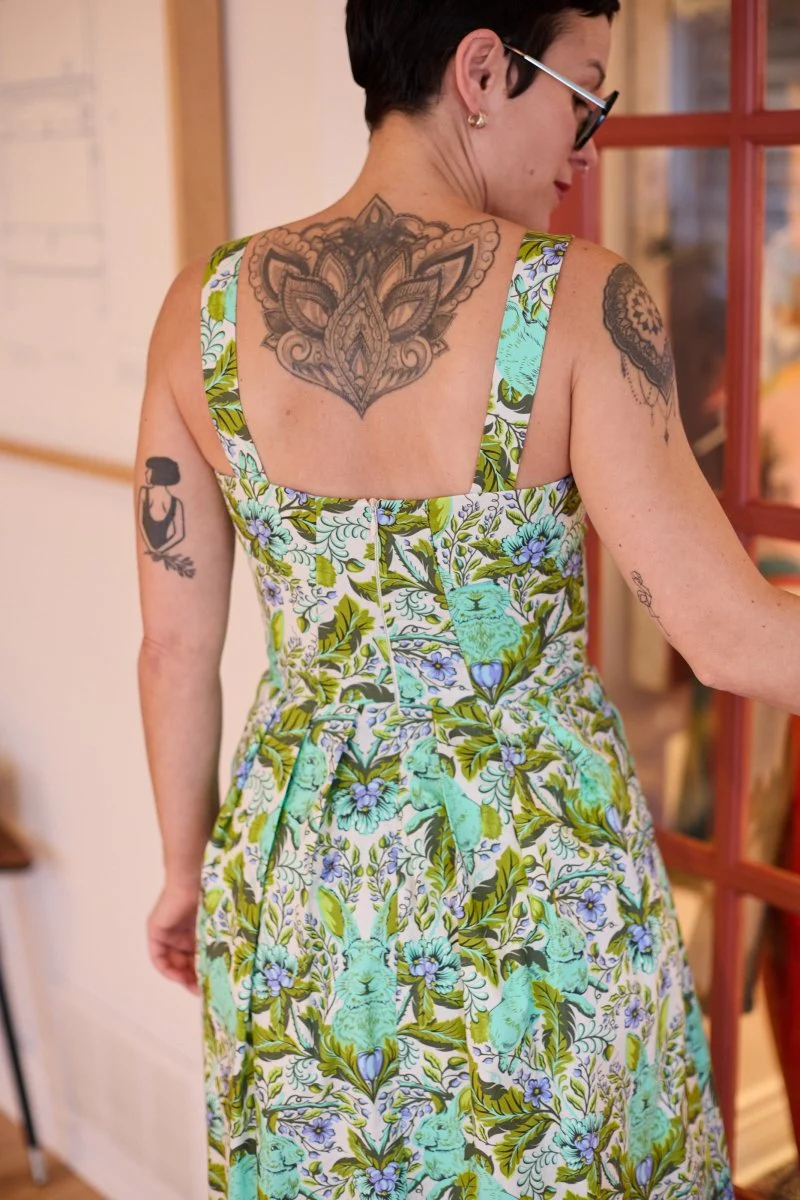 Birds of North America Courlis Dress (Bunny Rush) - Image 3