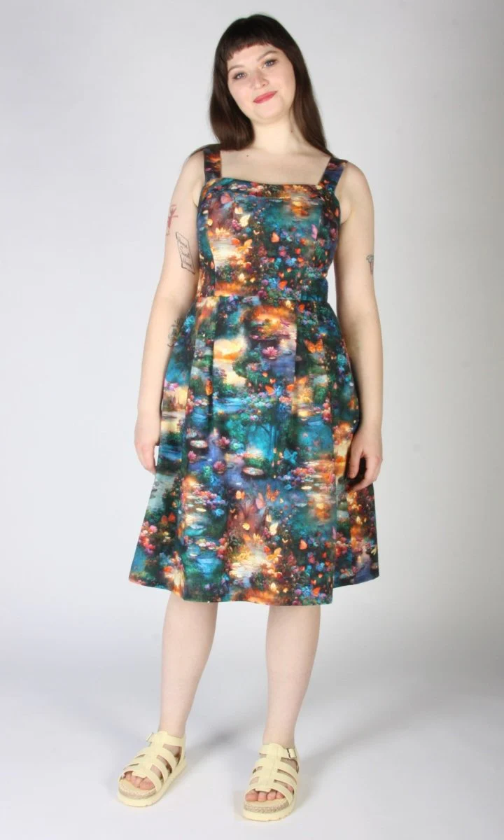 Birds of North America Courlis Dress (Damselfly) - Image 4