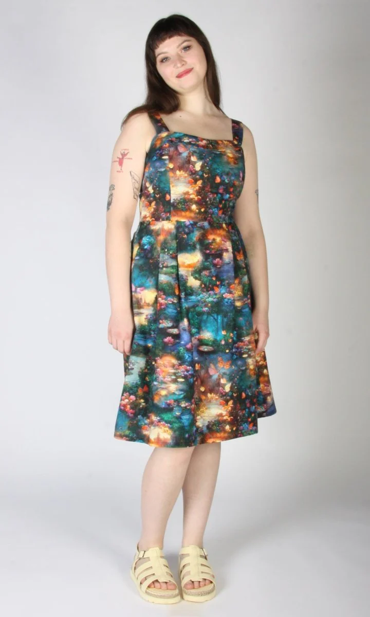 Birds of North America Courlis Dress (Damselfly) - Image 7