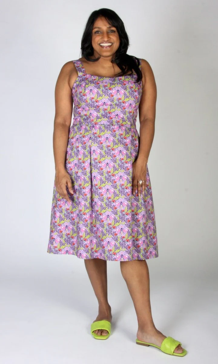 Birds of North America Courlis Dress (Love Bugs) - Image 11