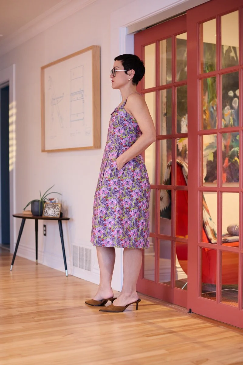 Birds of North America Courlis Dress (Love Bugs) - Image 3