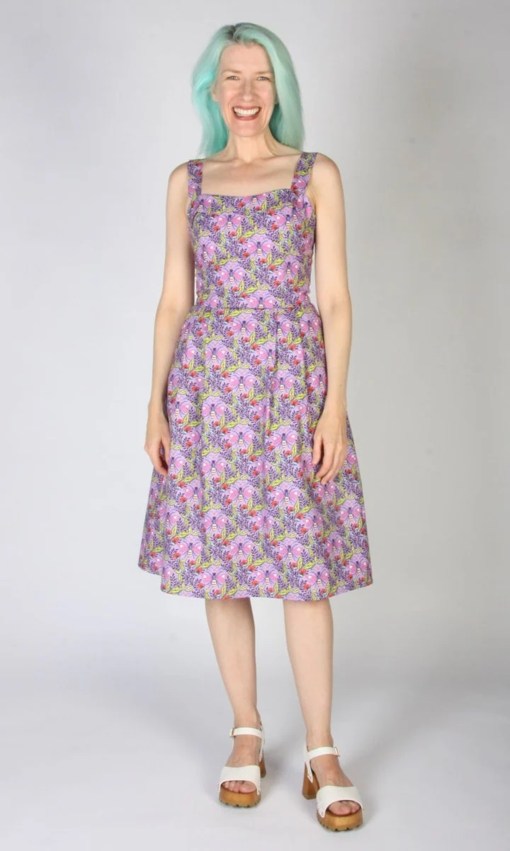 Birds of North America Courlis Dress (Love Bugs) - Image 7