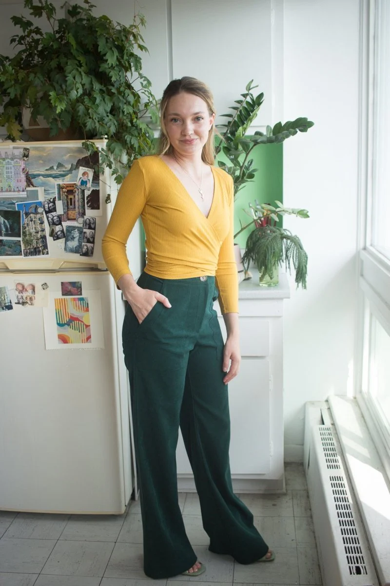 Birds of North America Crescentchest Top - Ochre (Online Exclusive) - Image 4