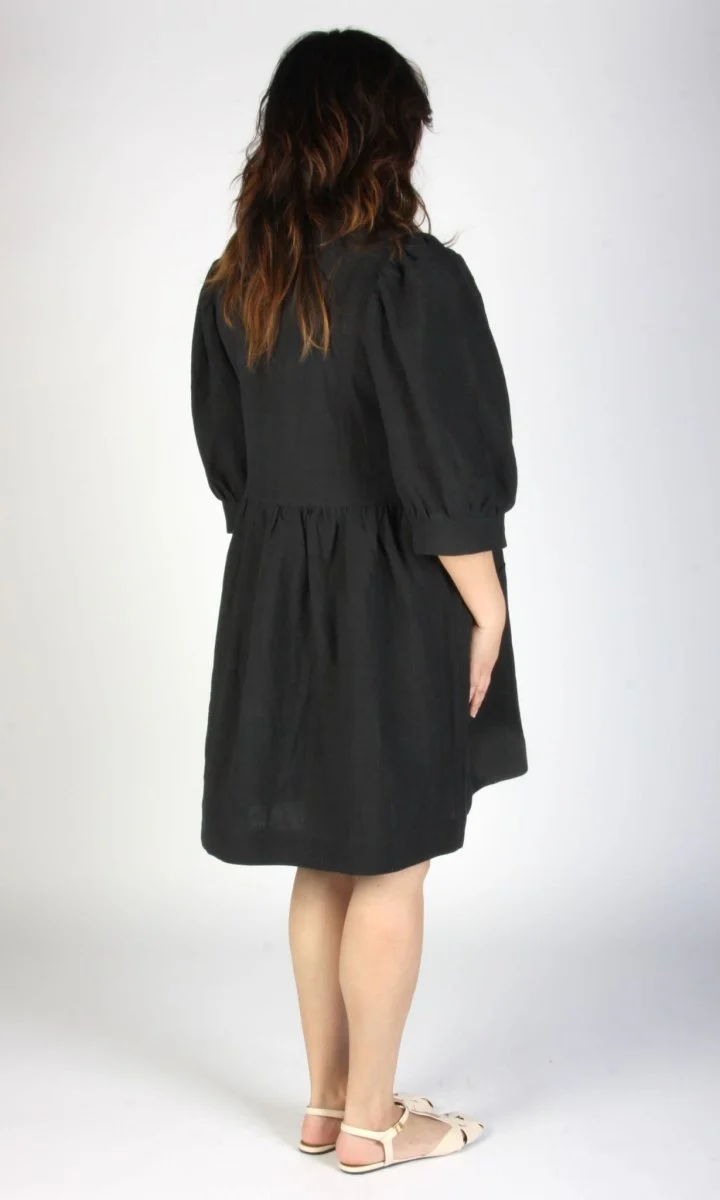 Birds of North America Devil Downhead Dress (Black) - Image 7