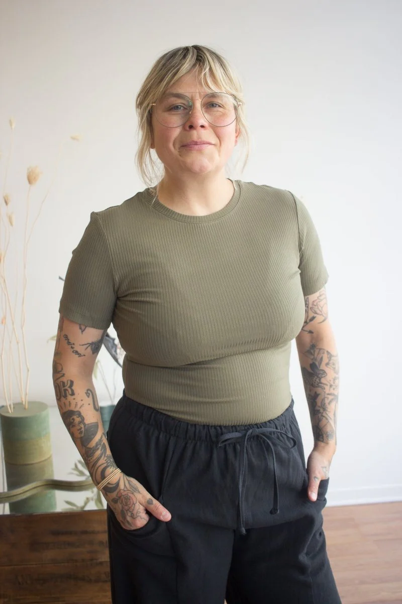 Birds of North America Dipper Top (Olive)