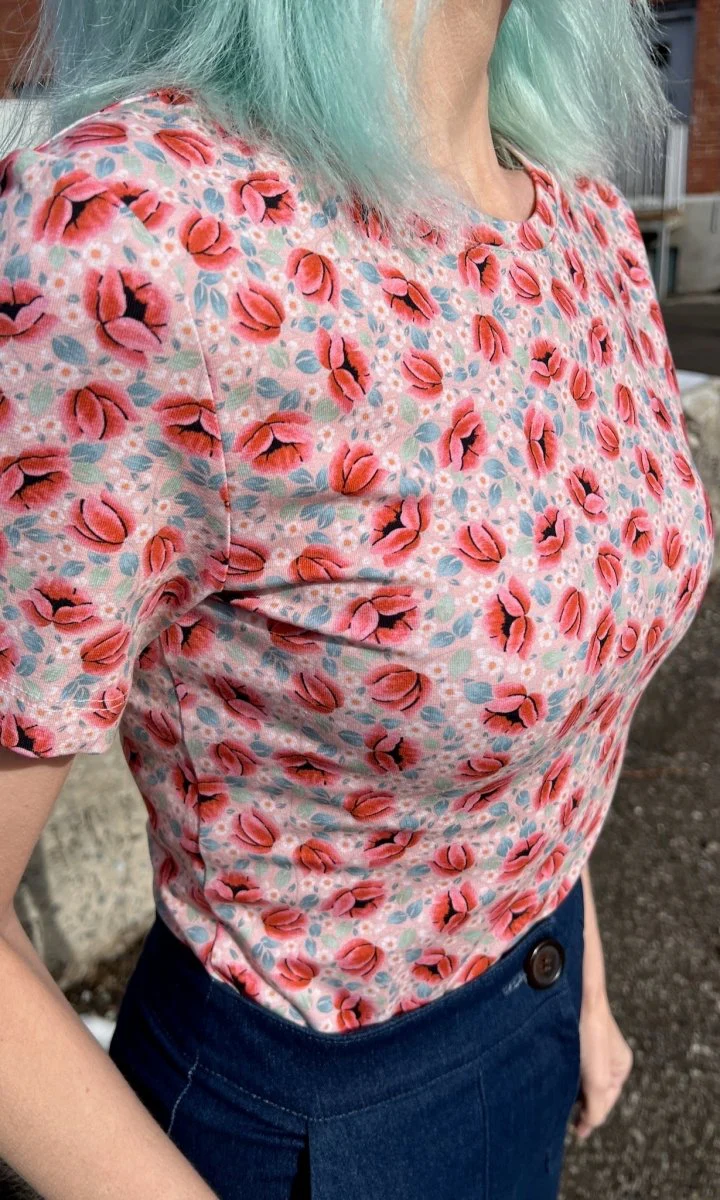 Birds of North America Dipper Top (Rose Puff) (Online Exclusive) - Image 8