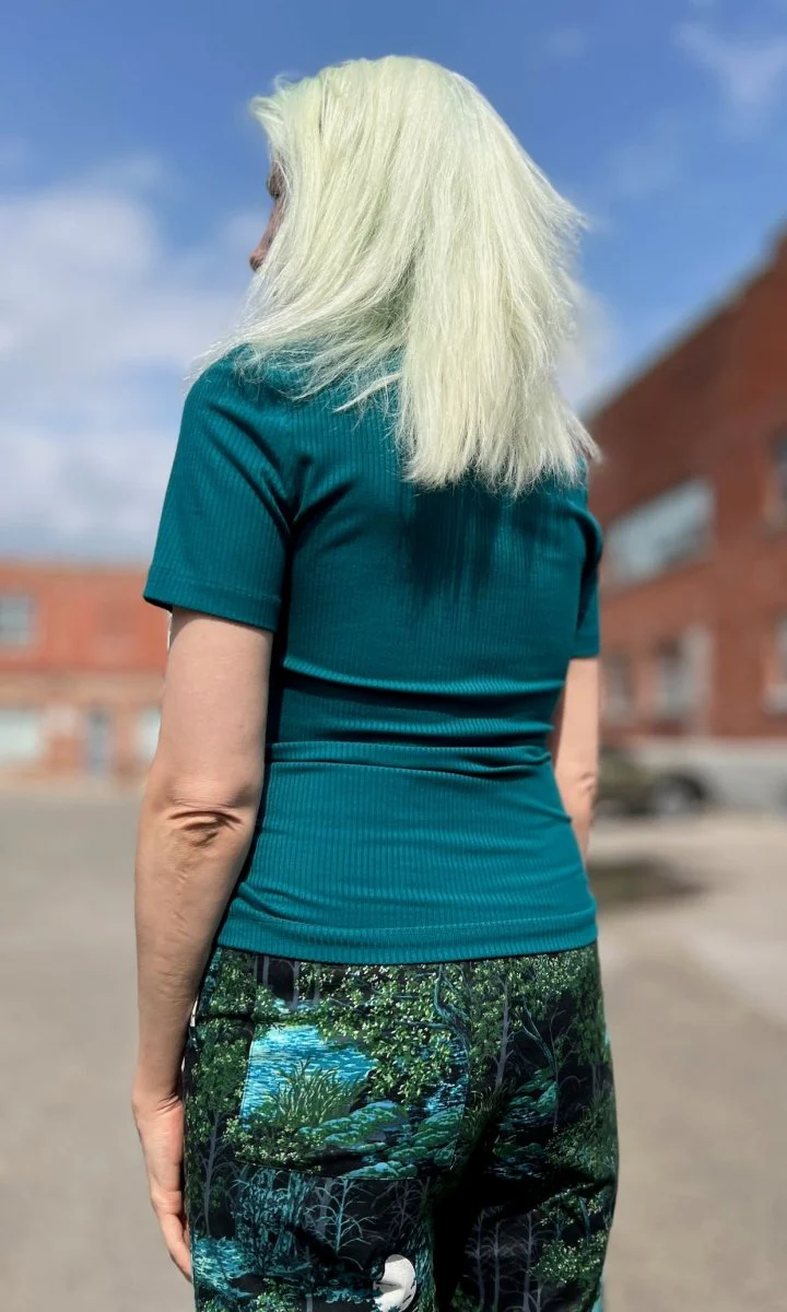 Birds of North America Dipper Top (Teal) - Image 6