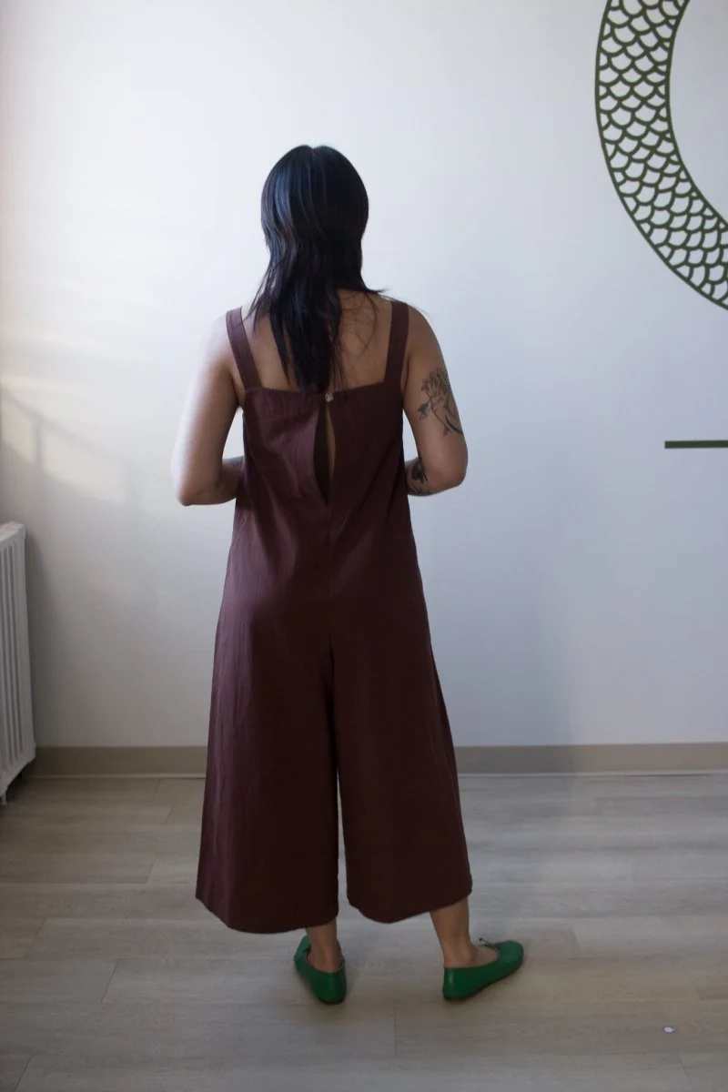 Birds of North America Dusky Greygone Jumpsuit - Cocoa (Online Exclusive) - Image 2