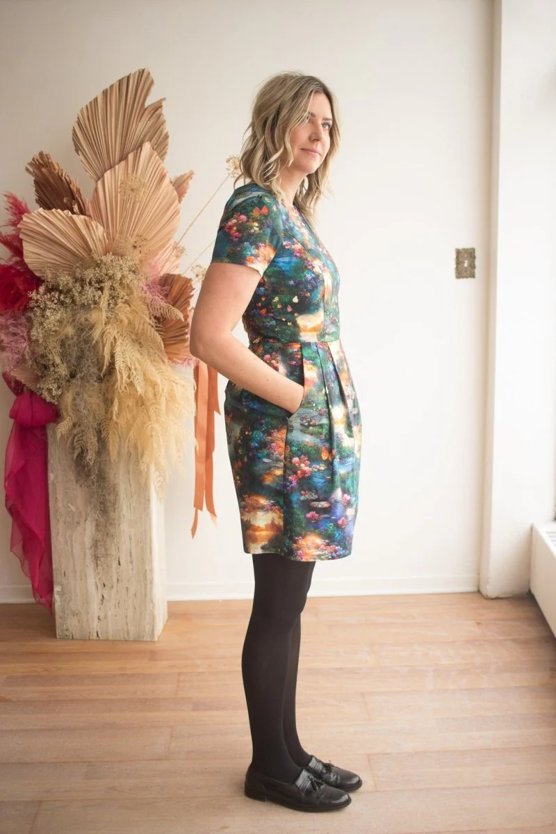Birds of North America Engoulevent Dress (Damselfly) - Image 3