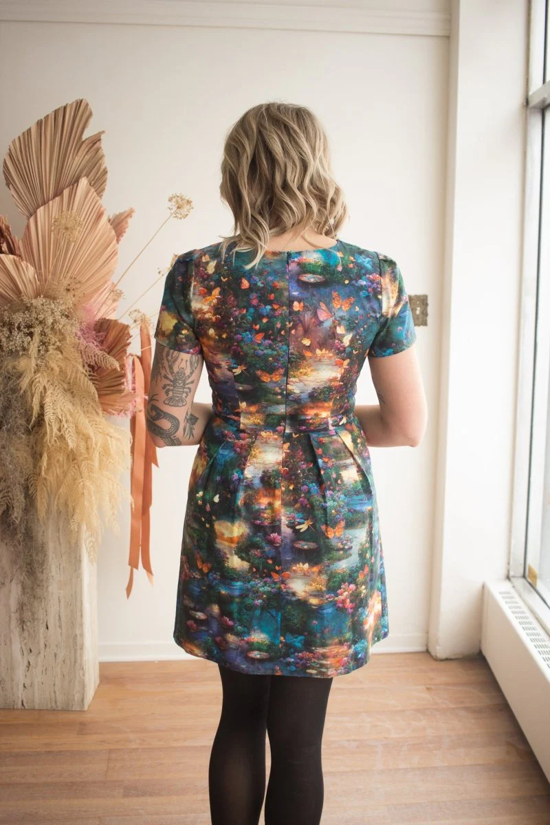 Birds of North America Engoulevent Dress (Damselfly) - Image 4