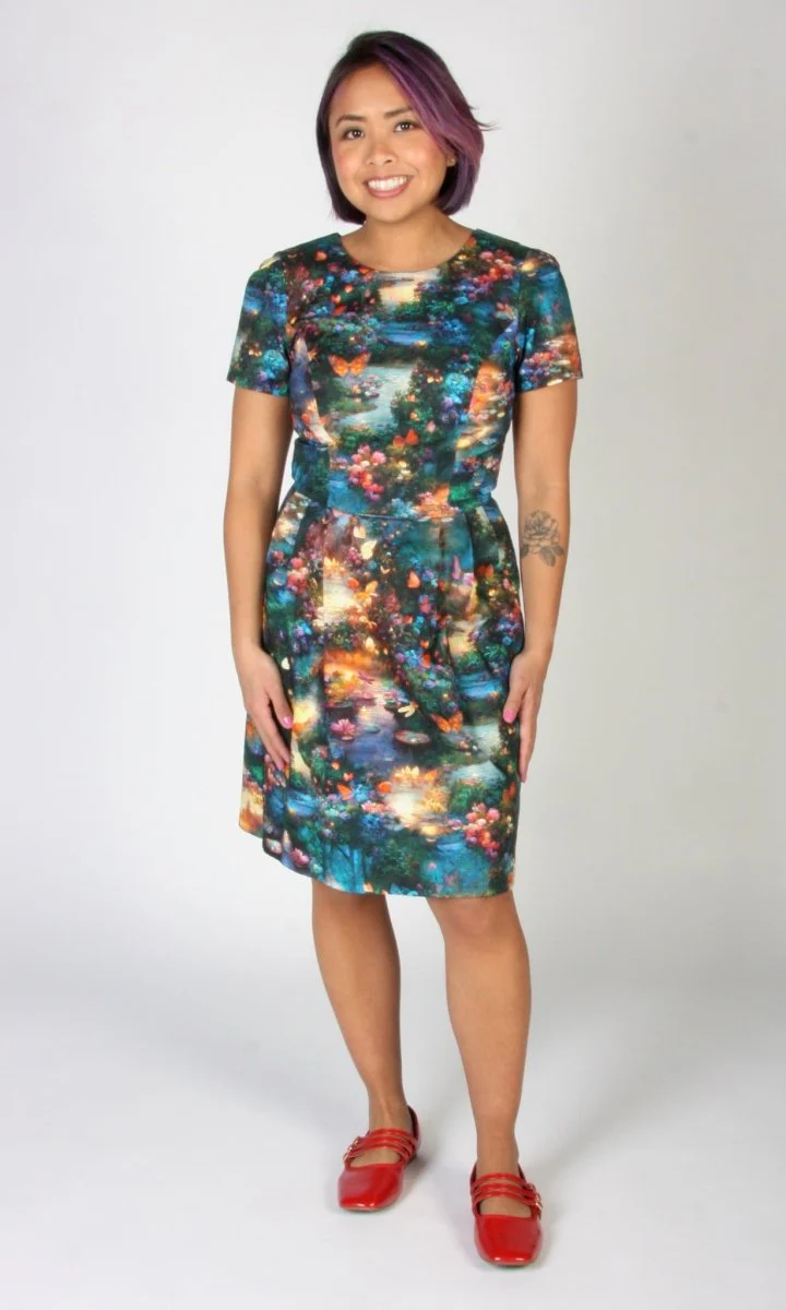 Birds of North America Engoulevent Dress (Damselfly) - Image 7
