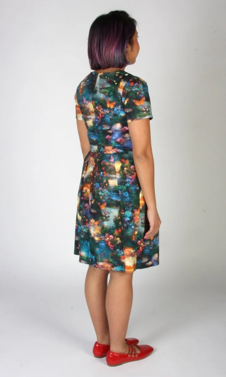 Birds of North America Engoulevent Dress (Damselfly) - Image 8