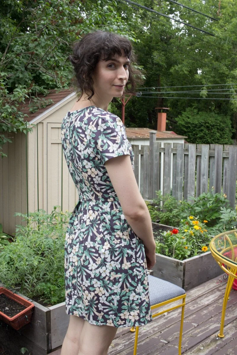 Birds of North America Engoulevent Dress - Honeysuckle (Online Exclusive) - Image 3