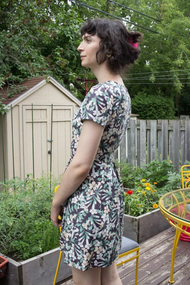 Birds of North America Engoulevent Dress - Honeysuckle (Online Exclusive) - Image 4