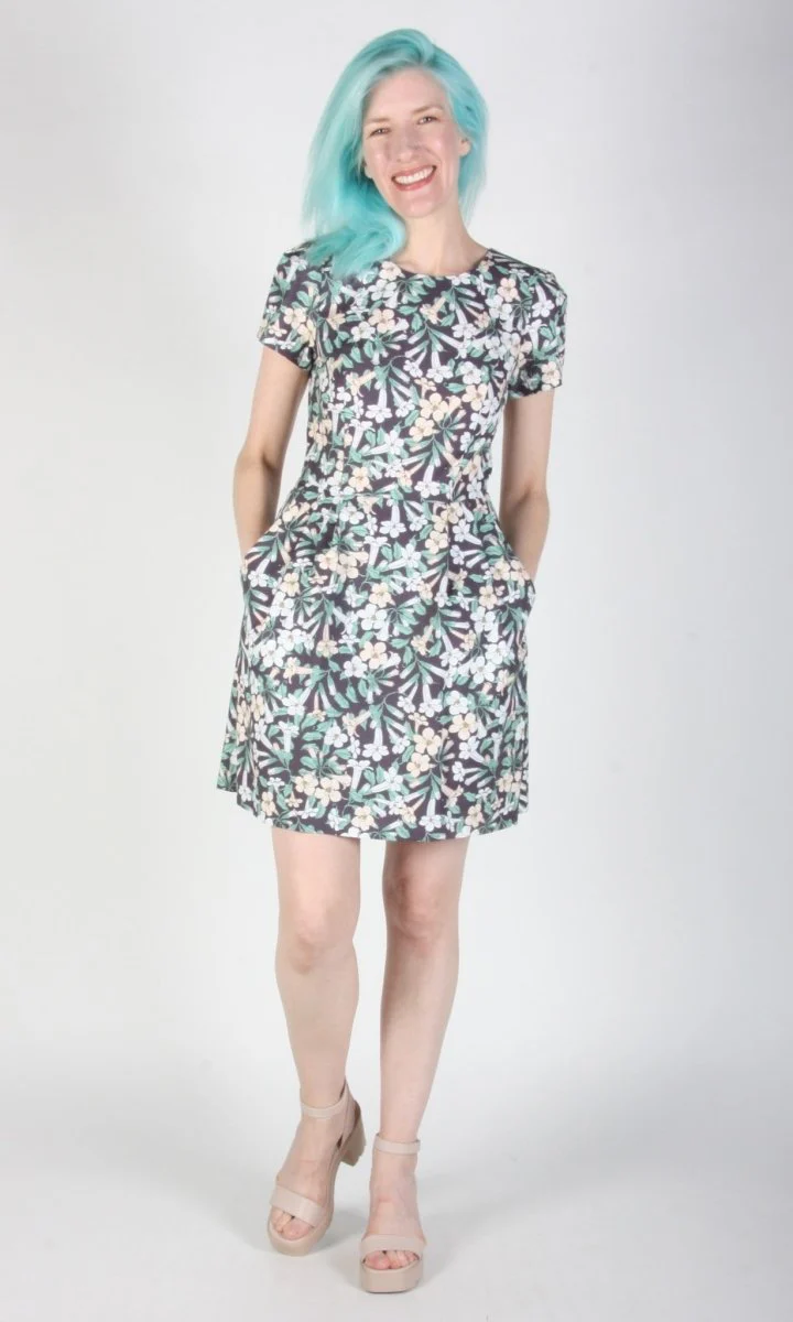 Birds of North America Engoulevent Dress - Honeysuckle (Online Exclusive) - Image 5