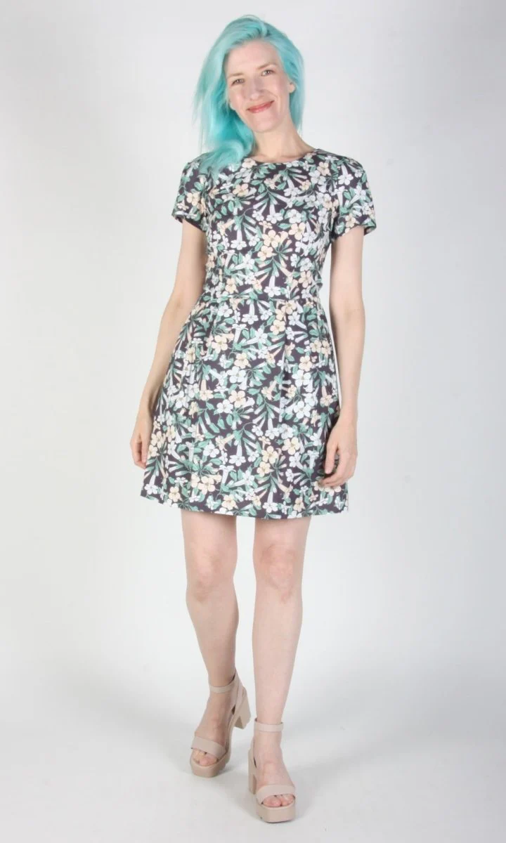 Birds of North America Engoulevent Dress - Honeysuckle (Online Exclusive) - Image 7